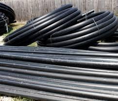 HDPE pipe manufacturing facility with modern equipment
