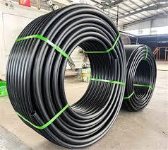 Completed HDPE pipe project for water distribution