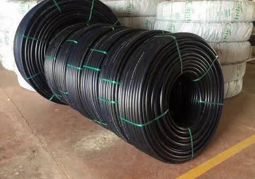 Completed HDPE pipe project for water distribution