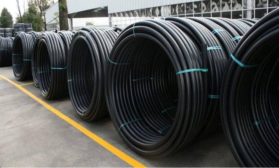 Underground HDPE pipeline system for water distribution and sewage